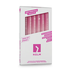 Best Friends Glass Straws - 6 Loving Quotes for Your Best Friend in English