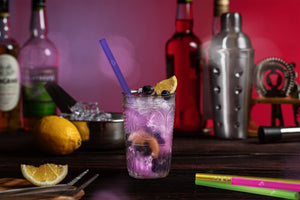 Unicorn Edition Glass Straws - 6 Unicorn Engravings in Different Colors