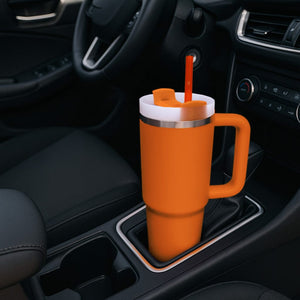 6x 12 inch (30 cm) Red Stanley glass straws for 40oz cups & Quencher & bottles 3 shades of red