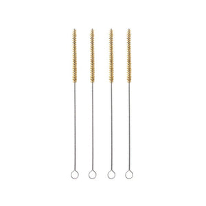 HALM naturfasern reinigungsbuerste fuer glas strohhalme 4er set 15cm