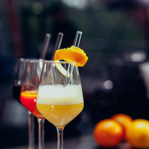 HALM Glasstrohhalme Köln Sprüche Glasstrohhalme Party Set mit 20 Köln Karneval Fasching Rheinische Grundgesetz