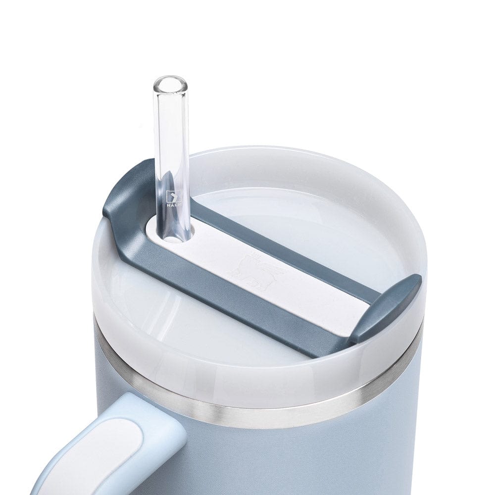 6x Stanley Cup Glass Straws for 40oz Cups & Quencher & Bottles up to 1.2 Liters