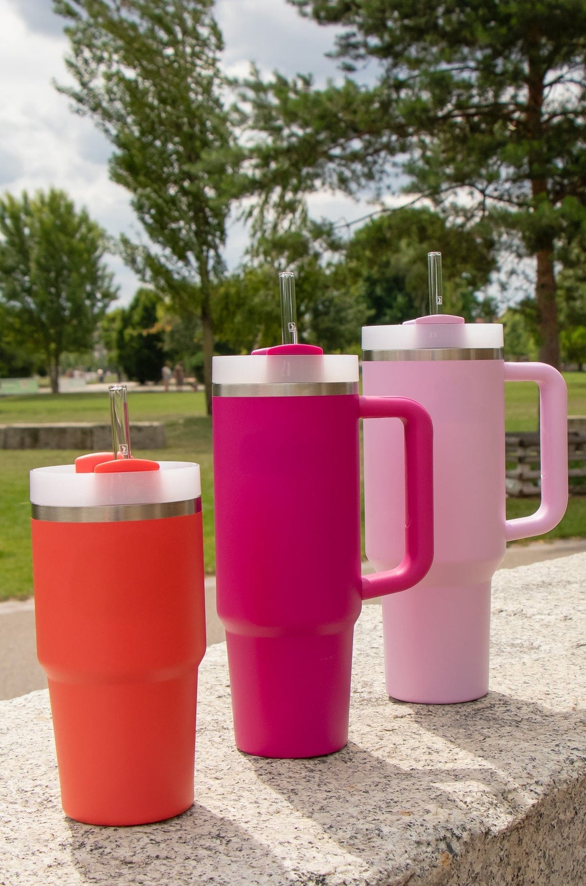 6x Stanley Cup Glass Straws for 40oz Cups & Quencher & Bottles up to 1.2 Liters