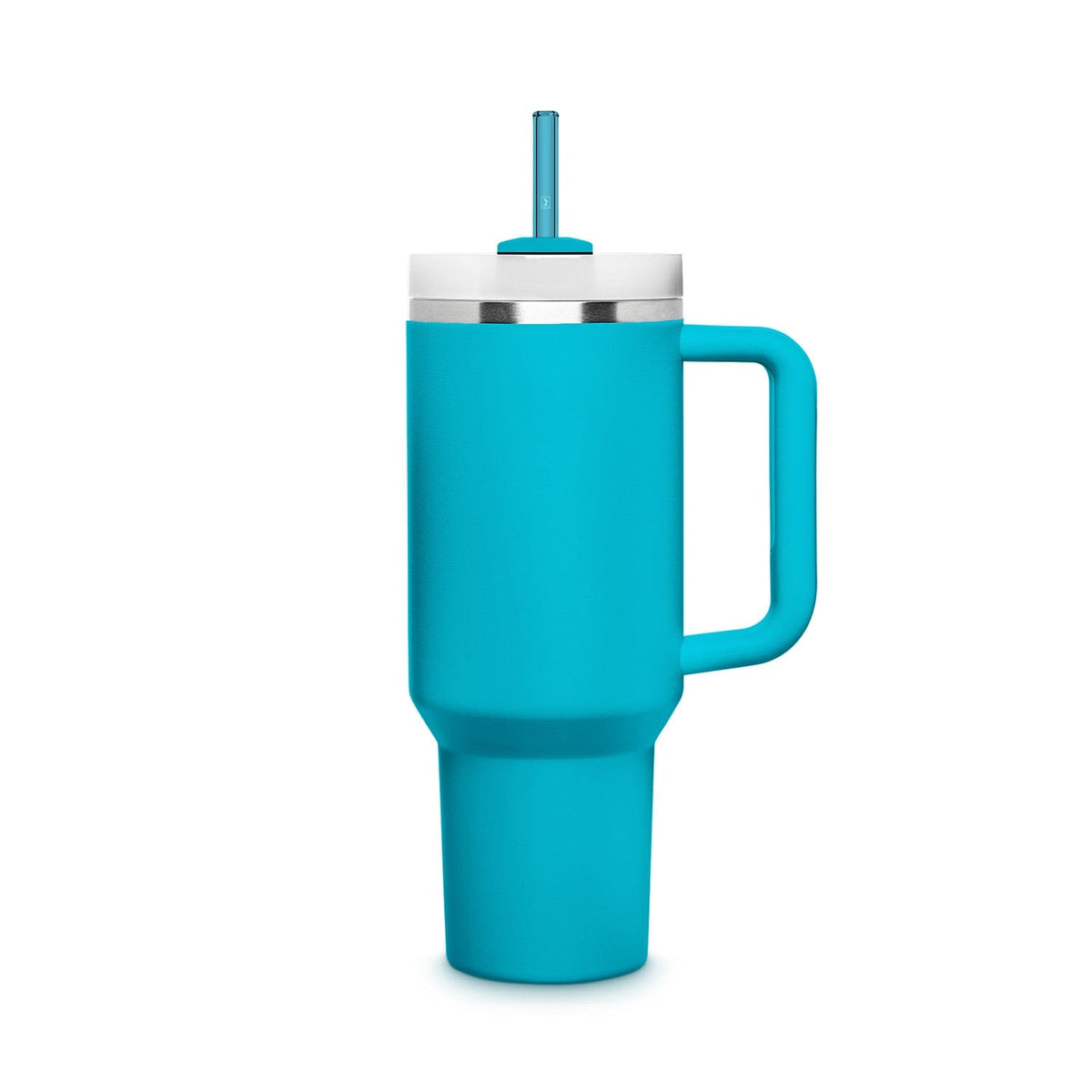 6x 12 inch (30 cm) Blue Stanley glass straws for 40oz cups & Quencher & bottles 3 blue shades