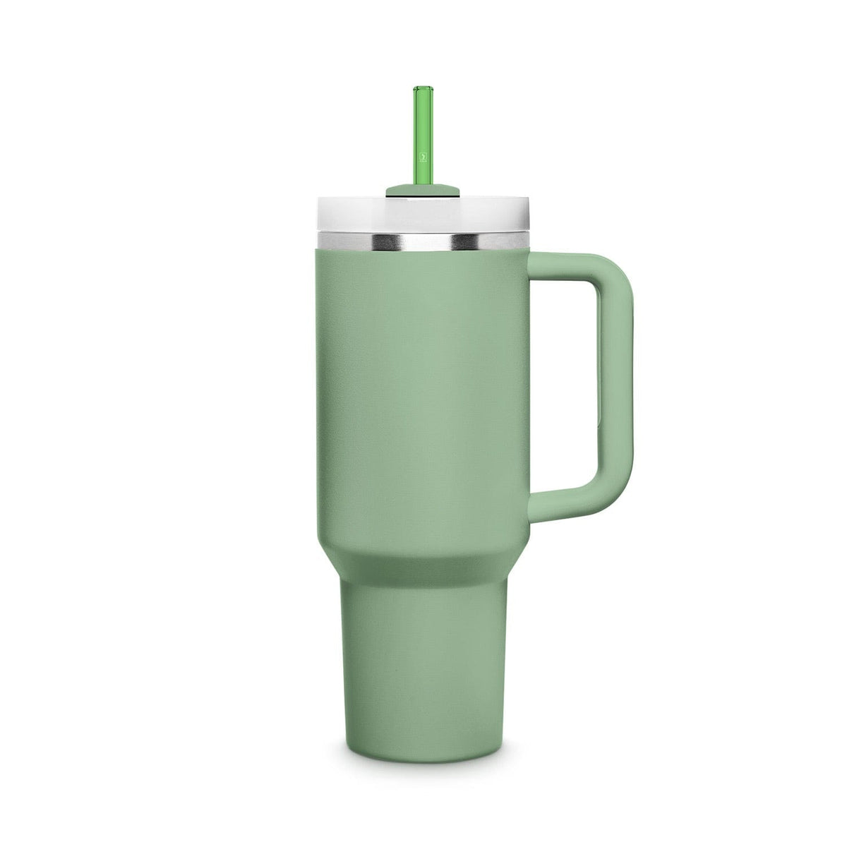 6x 12 inch (30 cm) Green Stanley glass straws for 40oz cups & Quencher & bottles 3 green shades