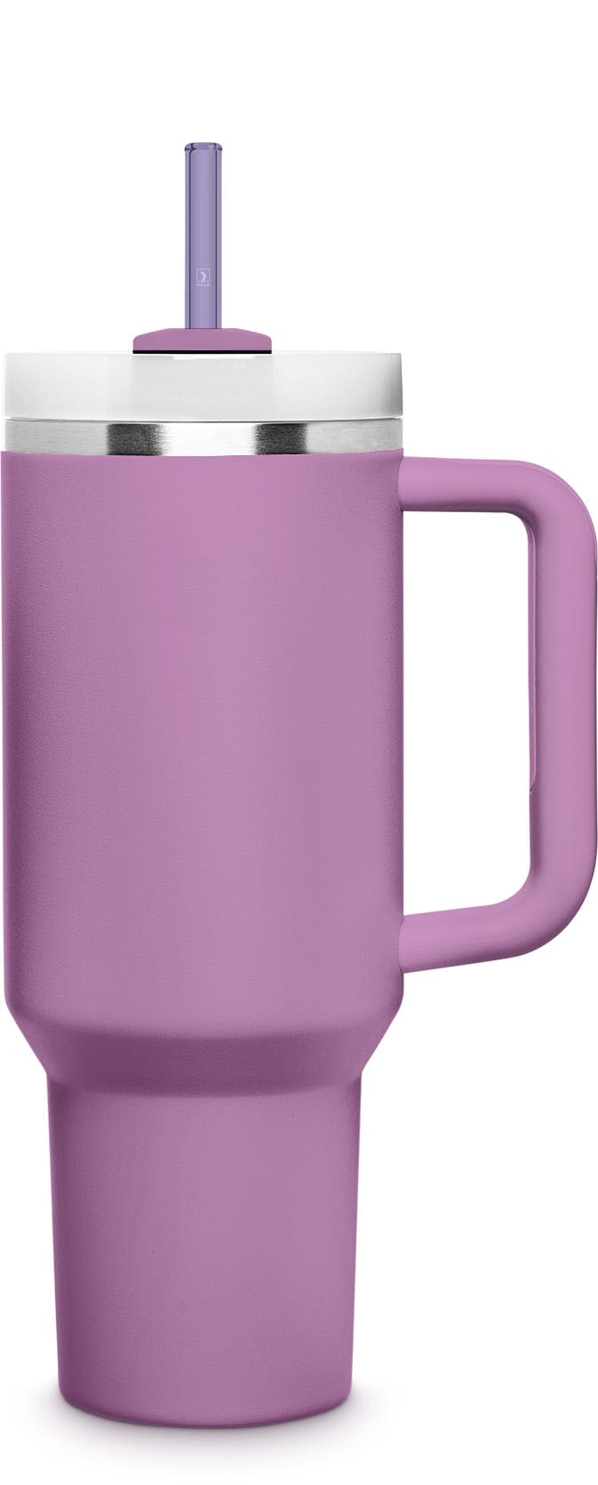 
6x 12 inch (30 cm) Purple Stanley glass straws for Stanley Cup Quencher & bottles
